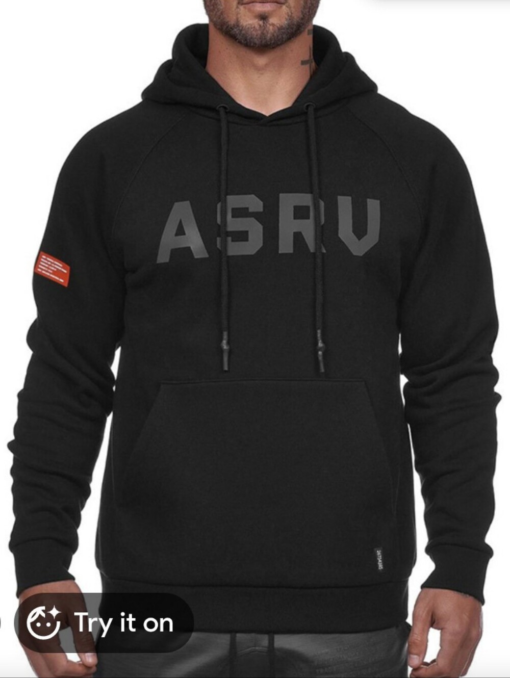 ASRV Hoodie Men's Mens Technical Sportswear Rainplus